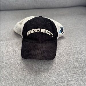 Mitchell & Ness Minnesota United FC Black and White Hat